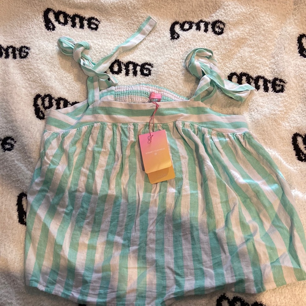 NWT Stoney Clover + Target striped top - size Small